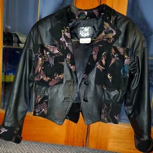 Vintage leather coat